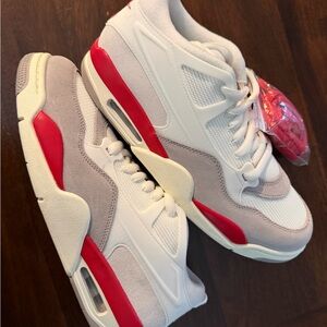 Size 10.5- Nike Jordan 4rm fire red